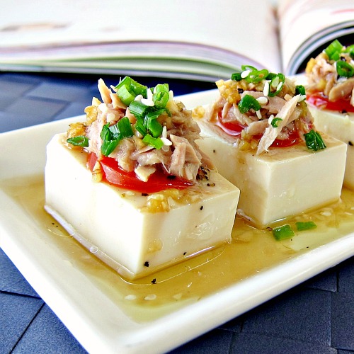 Foodista Recipes, Cooking Tips, and Food News Tuna and Tofu Cold Dish